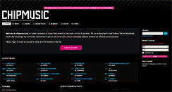 Desktop Screenshot of chipmusic.org